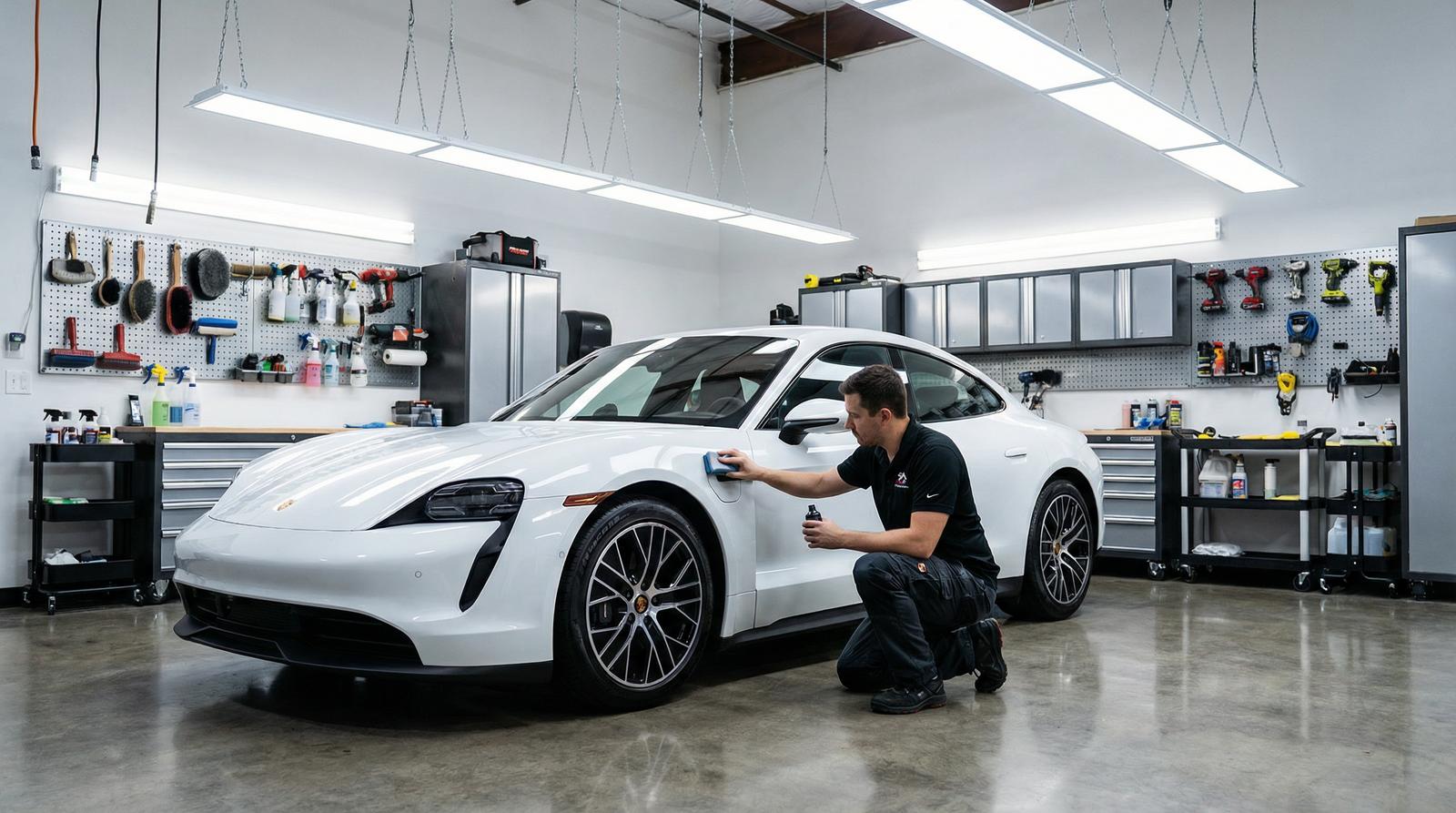 蓝导航 - 陶瓷镀膜施工全流程视频教程